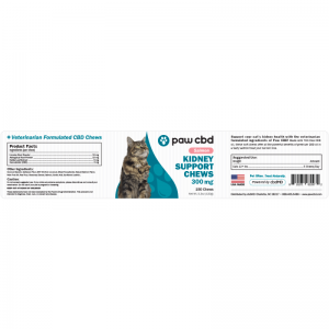 Pet CBD Kidney Support Soft Chews for Cats - Salmon- 150 Count - Image 4